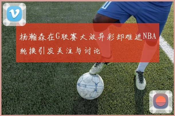 杨瀚森在G联赛大放异彩却难进NBA轮换引发关注与讨论